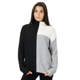 Maura Color Block Turtle Neck - Denny's