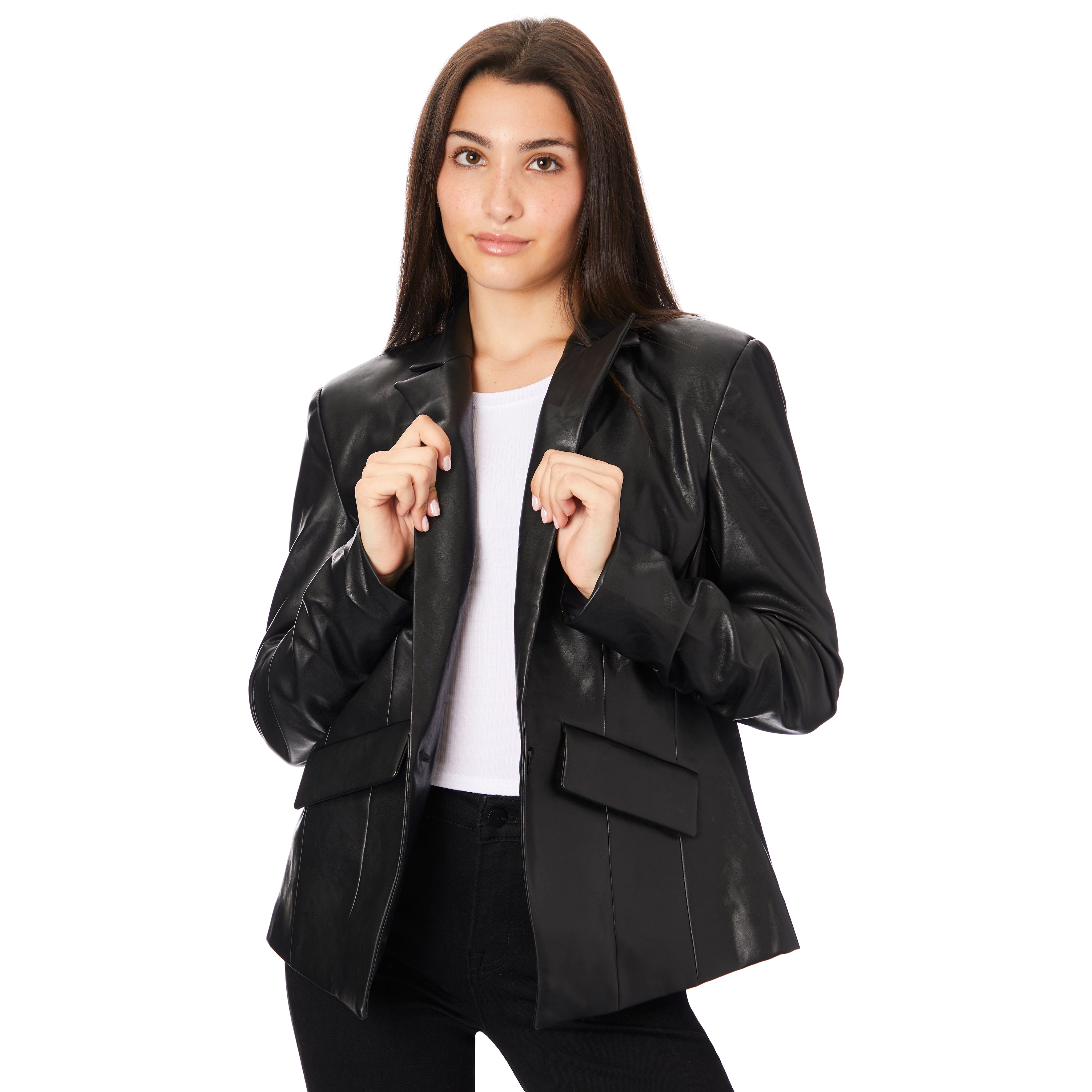 Wednesday Vegan Scrunch Blazer - Denny's