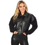 Khloe Vegan Sleeve Sweater Jacket - Denny's