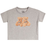 Short Sleeve Tee With New York Bear