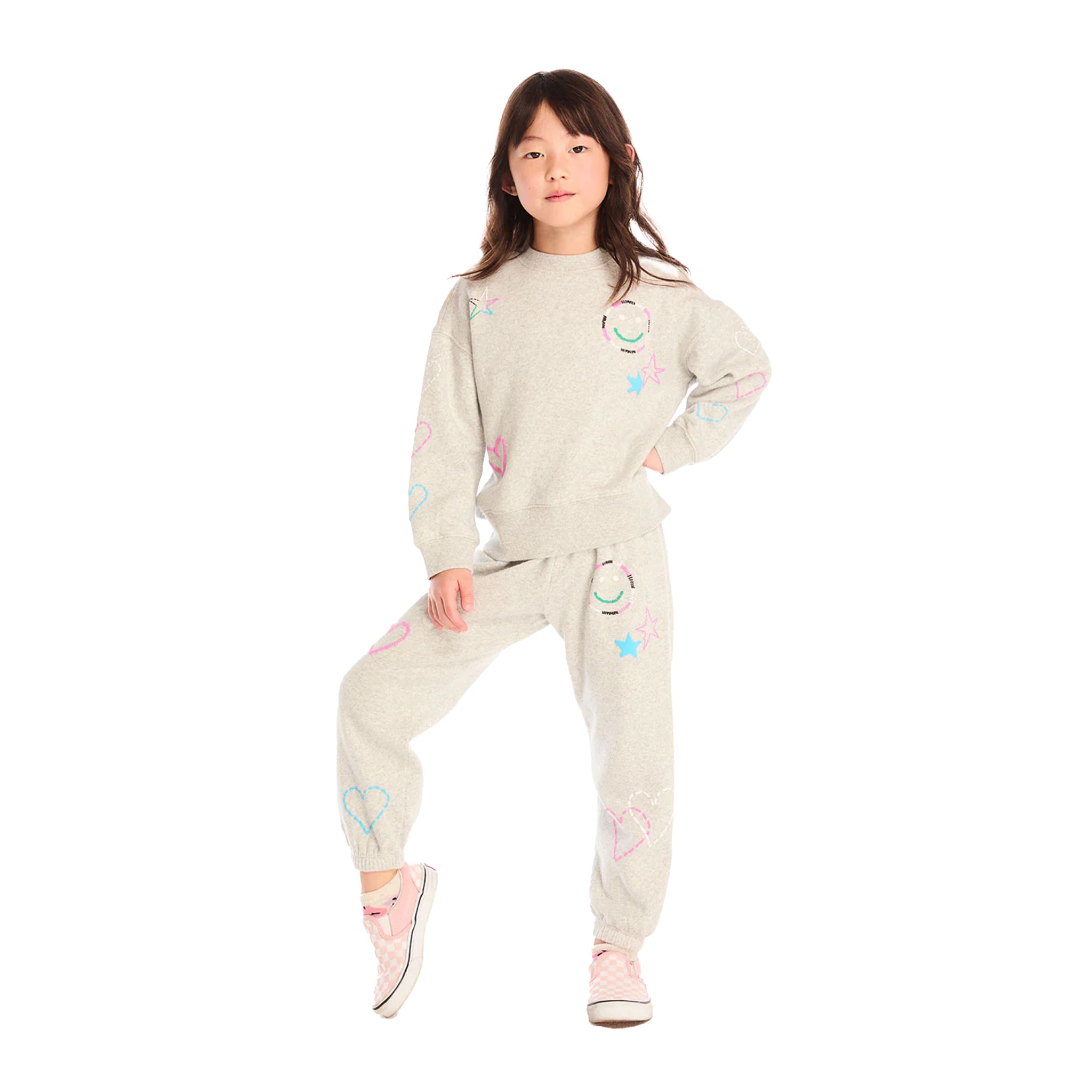 Winter Love Stitches Jogger - Denny's