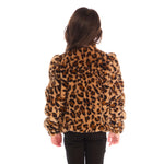 Puff Sleeve Fur Jacket - Denny's