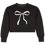 White Bow Sweater