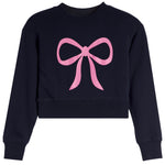 Pink Bow Sweatshirt - Denny's