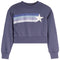 Ombre Stripe And Star Sweatshirt - Denny's