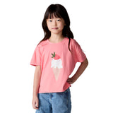 Short Sleeve Tee With Ice Cream Cone