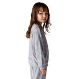 Ditsy Hearts Crew Sweatshirt