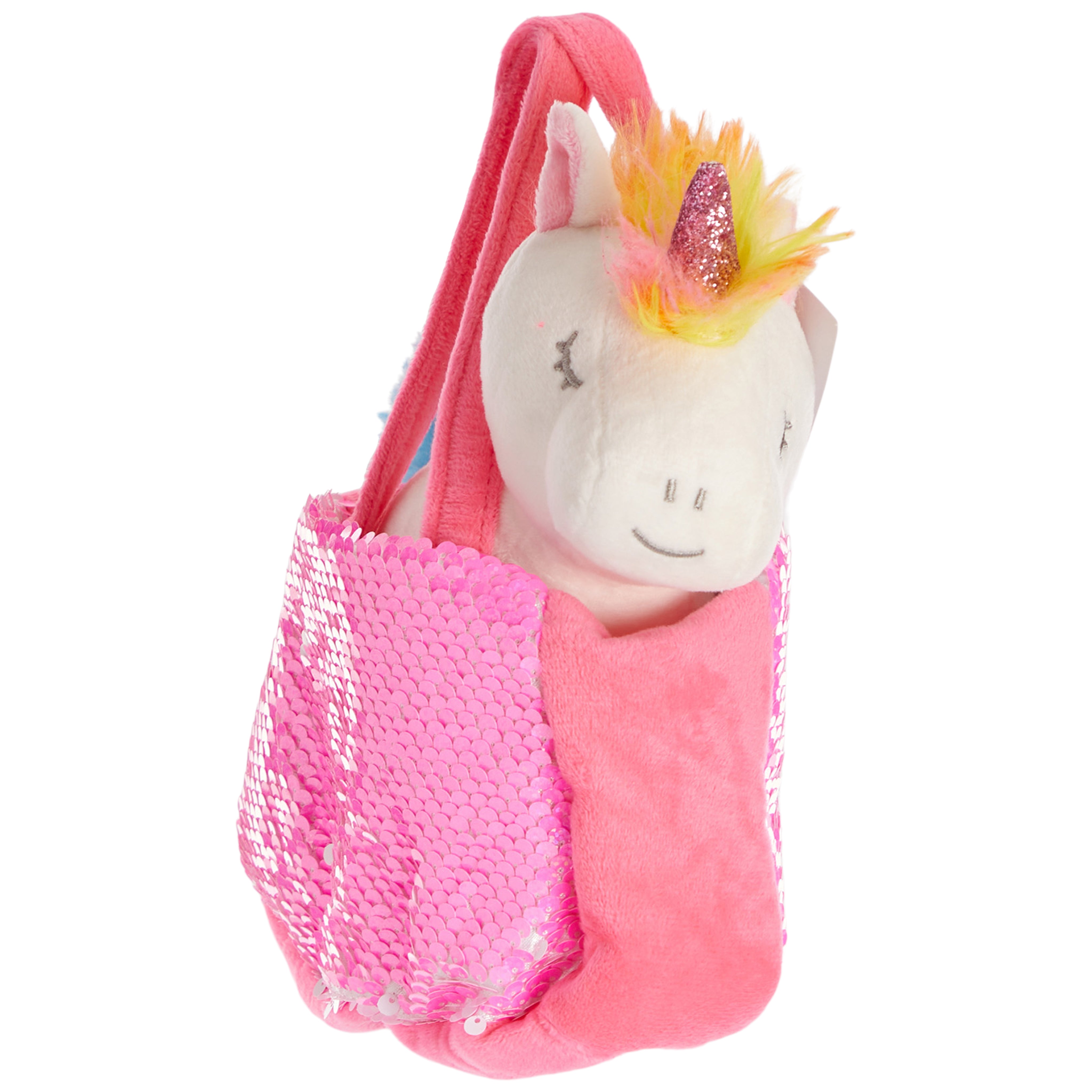 Unicorn Sequin Pet Carrier - Denny's