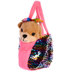 Puppy Sequin Pet Carrier - Denny's