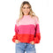 Livi Stripe Turtleneck Sweater - Denny's