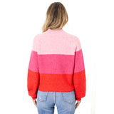Livi Stripe Turtleneck Sweater - Denny's