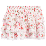 Floral Ruffle Skirt