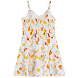 Allover Fruit Smock Dress