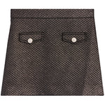 Charlotte Pocket Tweed Skirt - Denny's