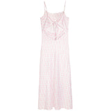 Charlotte Pink Ditsy Maxi Dress