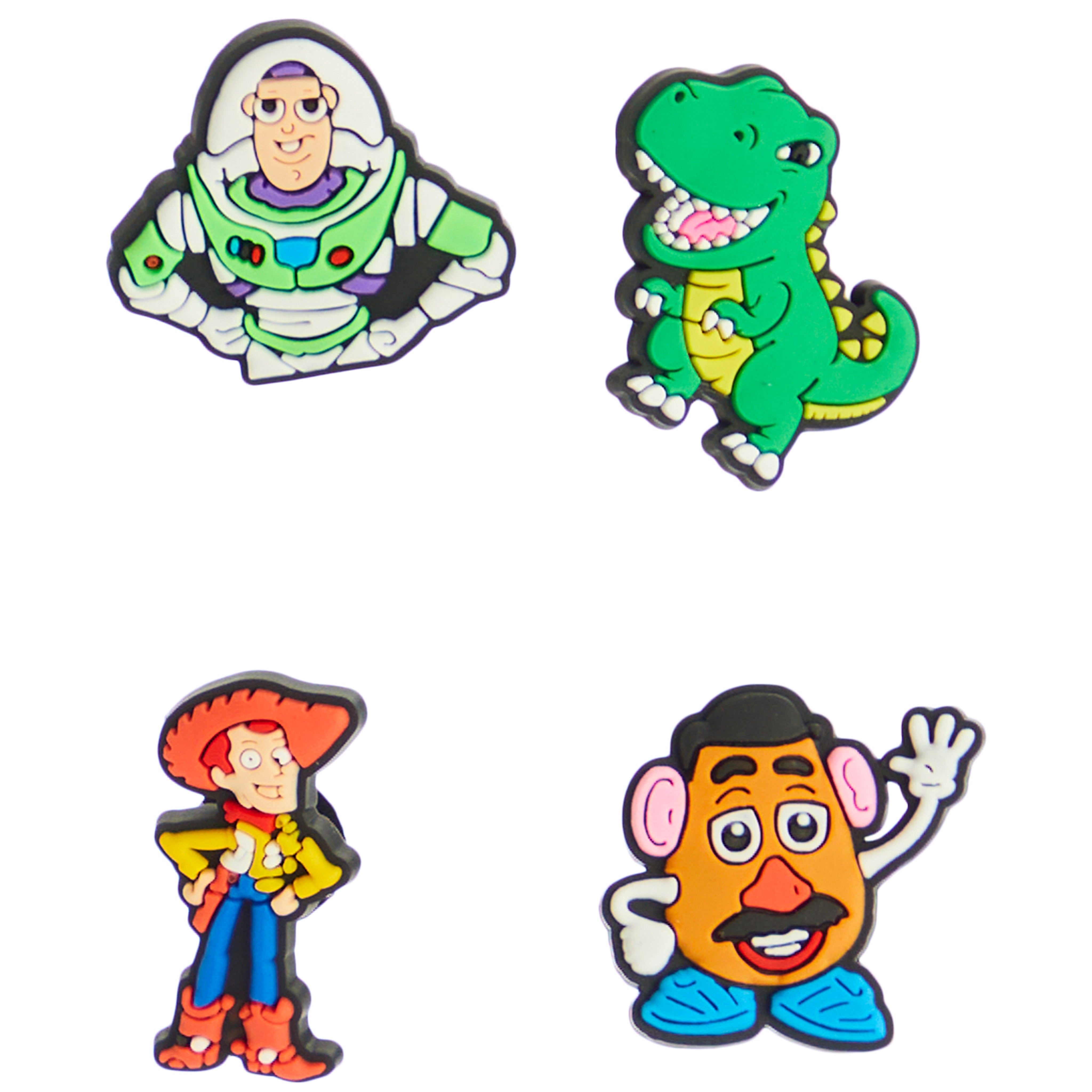 4Pk Toy Stor Shoe Charms - Denny's