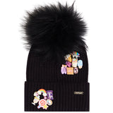 Charm Hat with Pom - Denny's