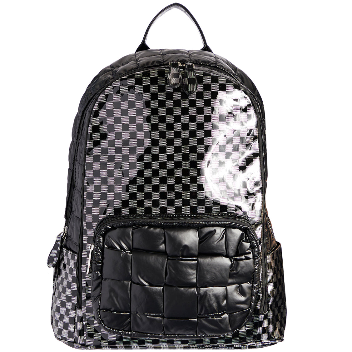Checker Woven Quilted Backpack – Denny's X Lester's
