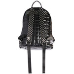 Checker Woven Quilted Backpack - Denny's