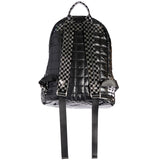 Checker Woven Quilted Backpack - Denny's