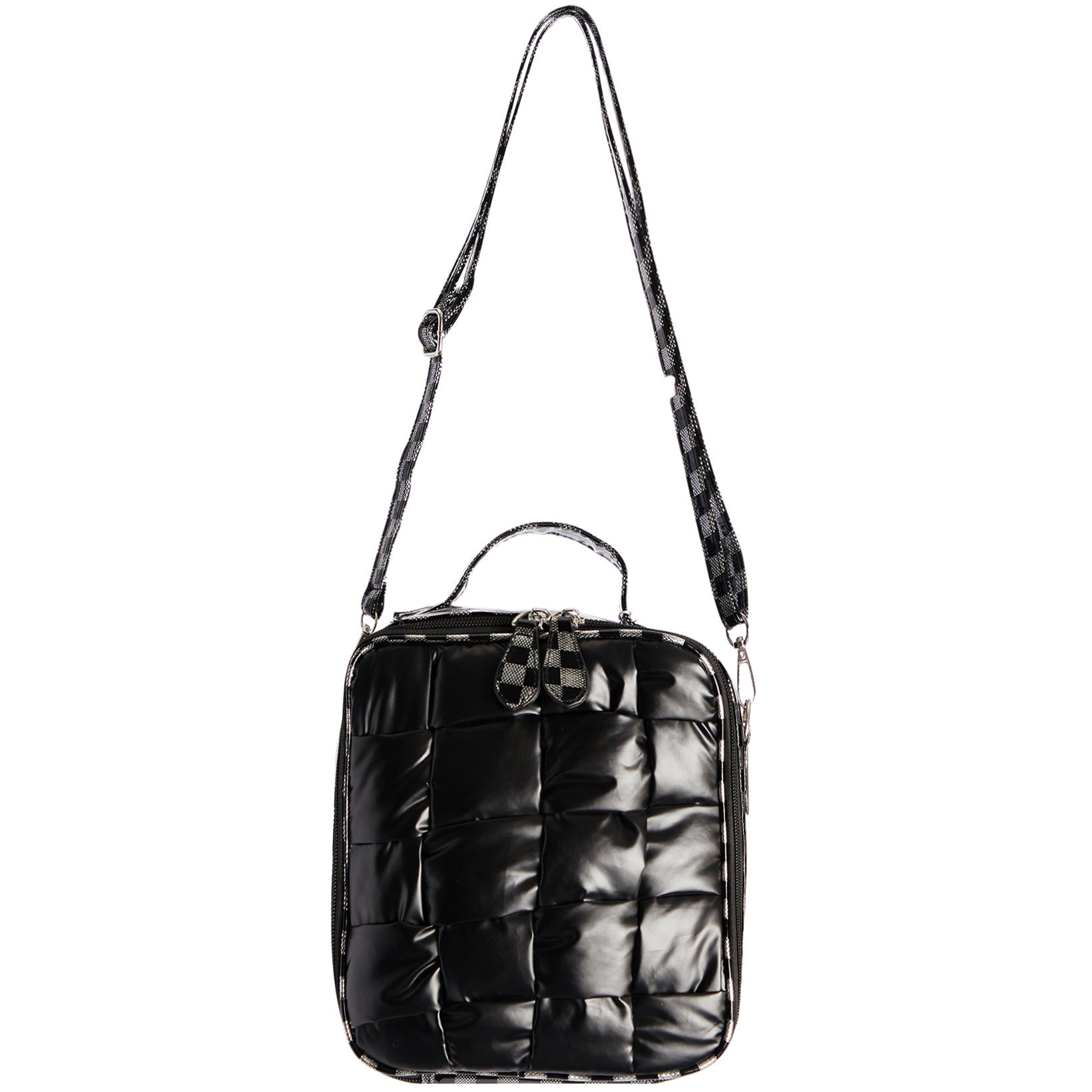 Checker Woven Lunch Box - Denny's