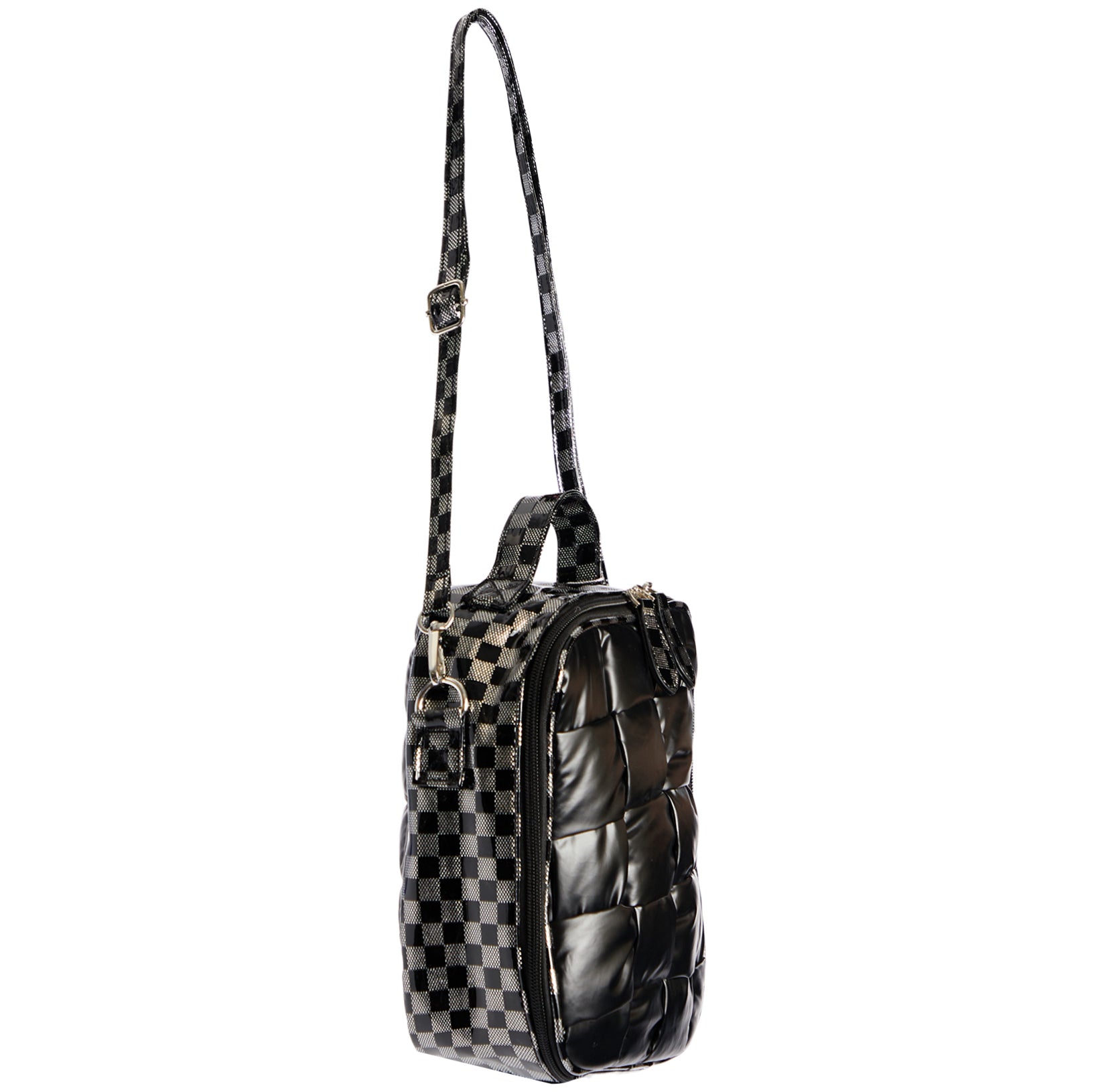 Checker Woven Lunch Box - Denny's