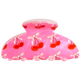 Cherry Bow Claw Clip - Denny's