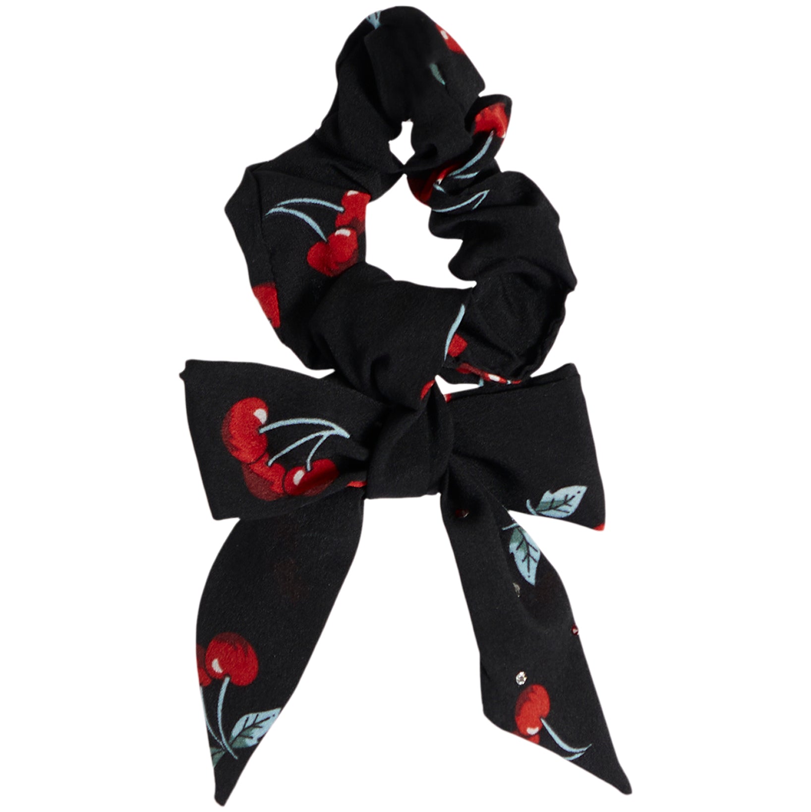 Cherry Bow Tail Scrunchie - Denny's