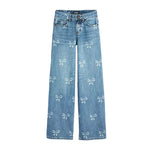 Chicago Printed Bow Jean - Denny's