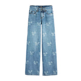 Chicago Printed Bow Jean - Denny's