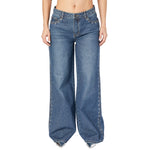 Chicago Low Rise Studded Jean - Denny's