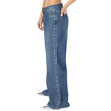 Chicago Low Rise Studded Jean - Denny's