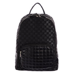 Puffer Pocket Faux Leather Backpack - Denny's