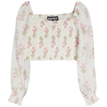 Chloe Country Floral Smocked Top - Denny's