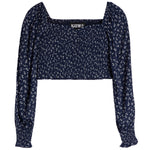 Chloe Floral Smock Top - Denny's