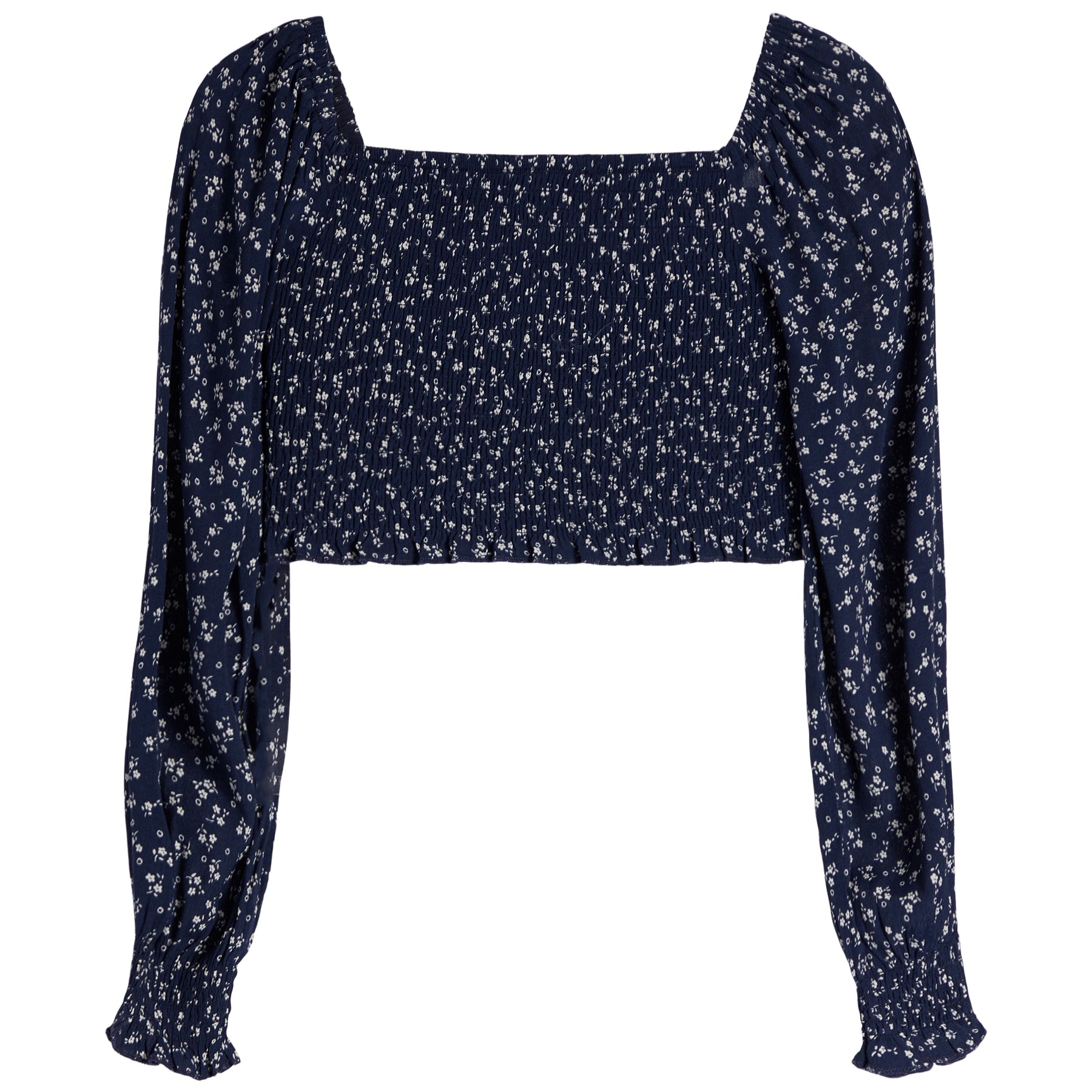 Chloe Floral Smock Top - Denny's