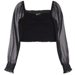 Chloe Smock Front Top - Denny's