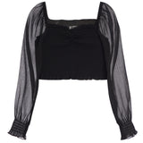 Chloe Smock Front Top - Denny's