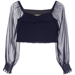 Chloe Smocked Front Top - Denny's