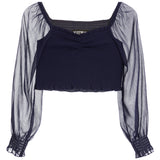 Chloe Smocked Front Top - Denny's