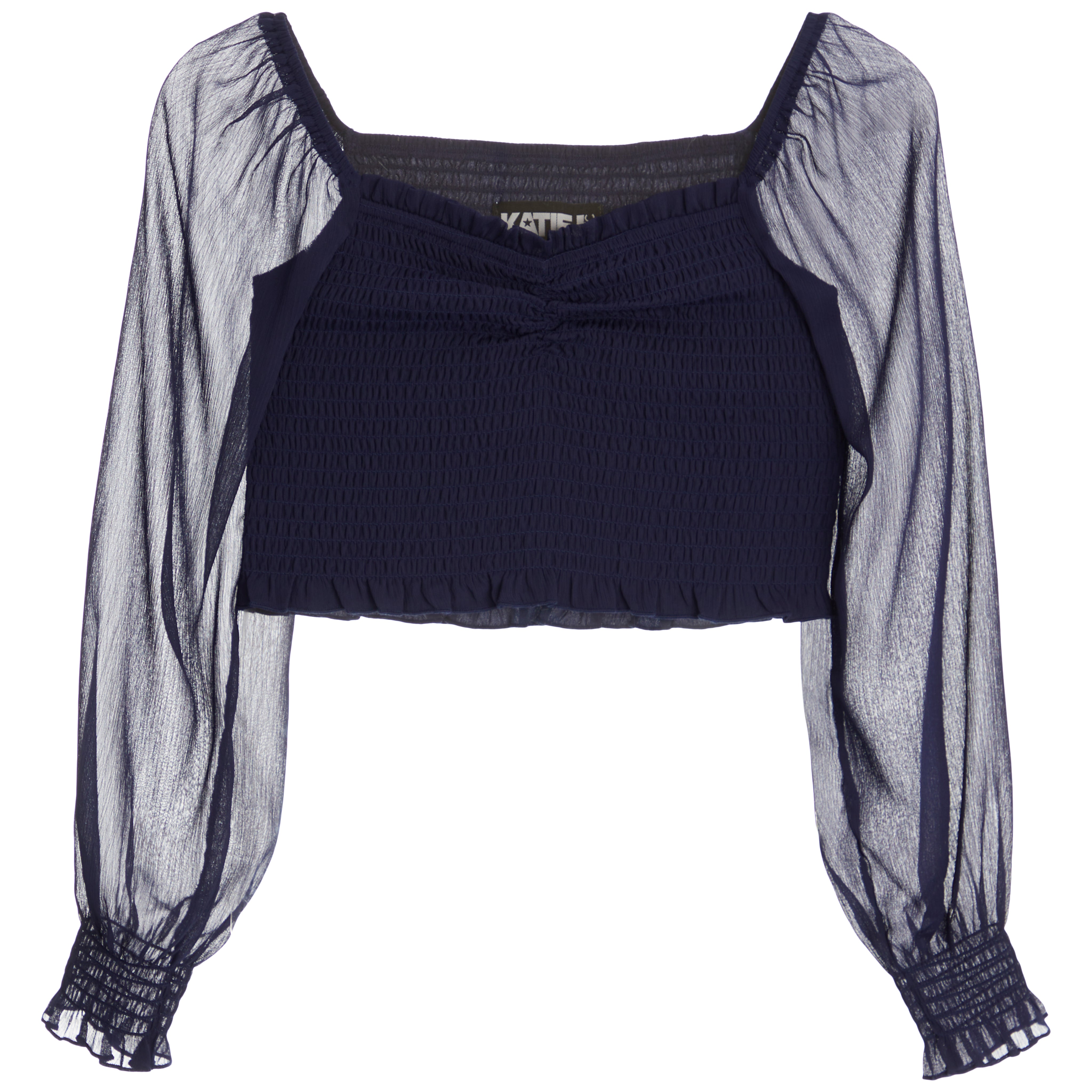 Chloe Smocked Front Top - Denny's
