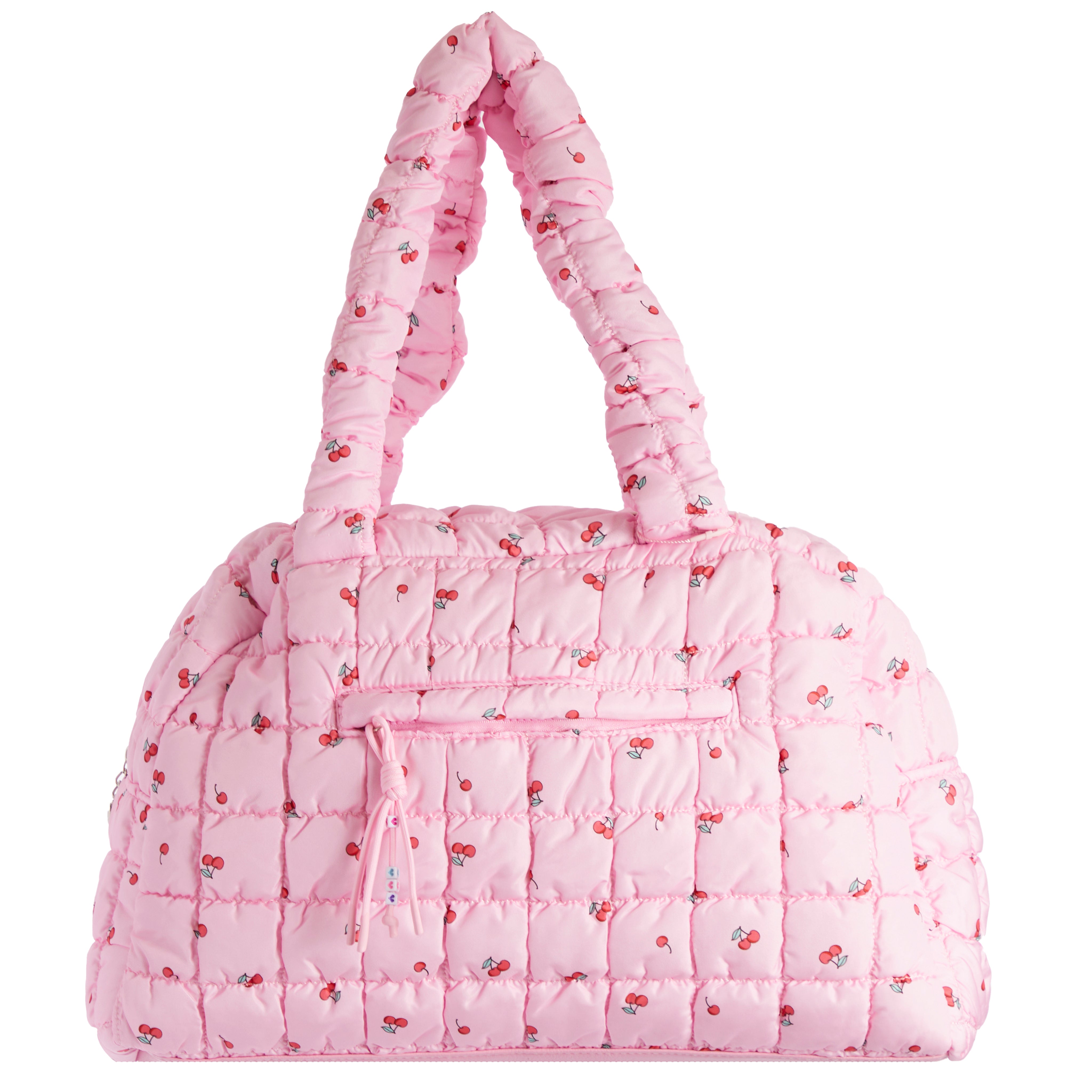 Cherry Scrunch Duffle