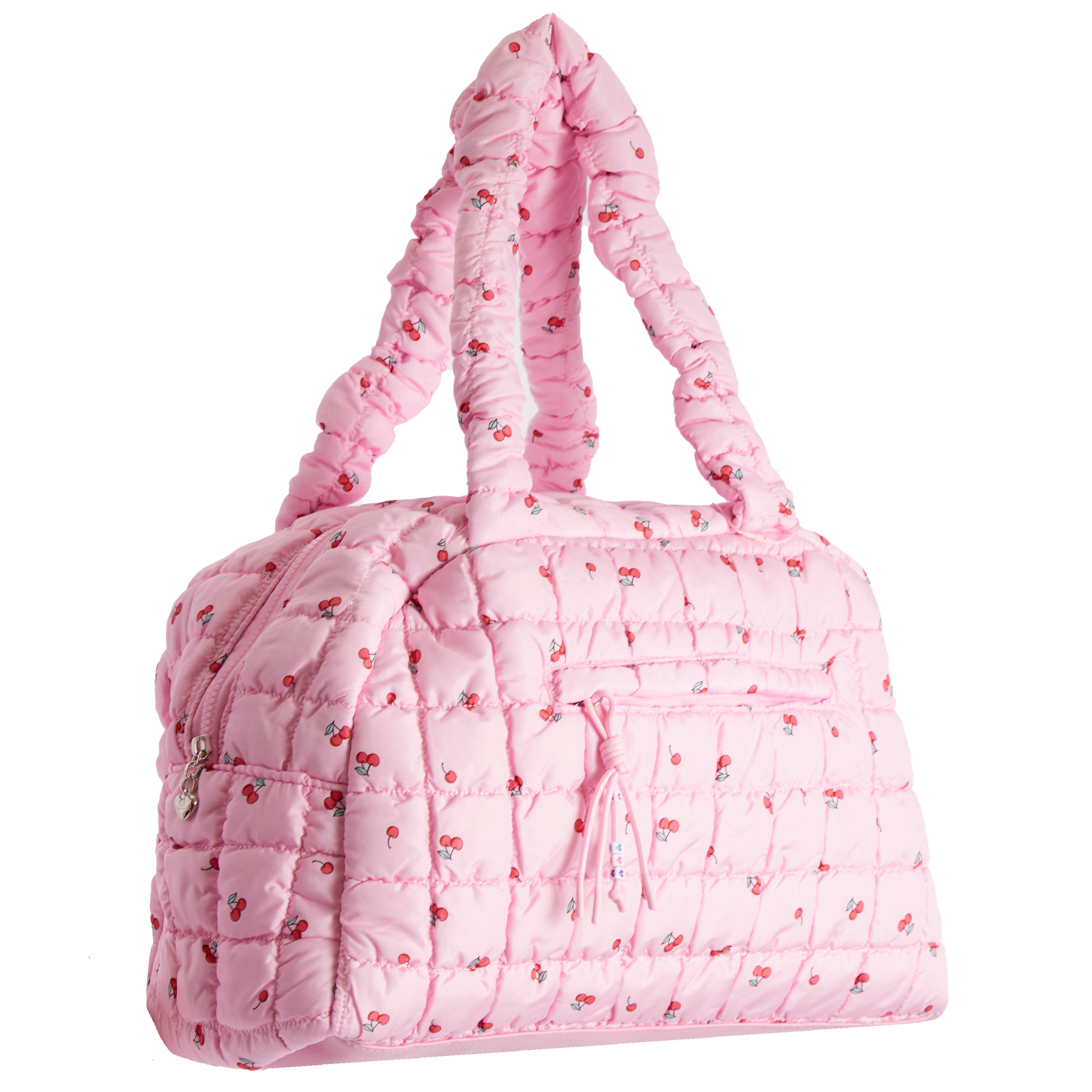 Cherry Scrunch Duffle
