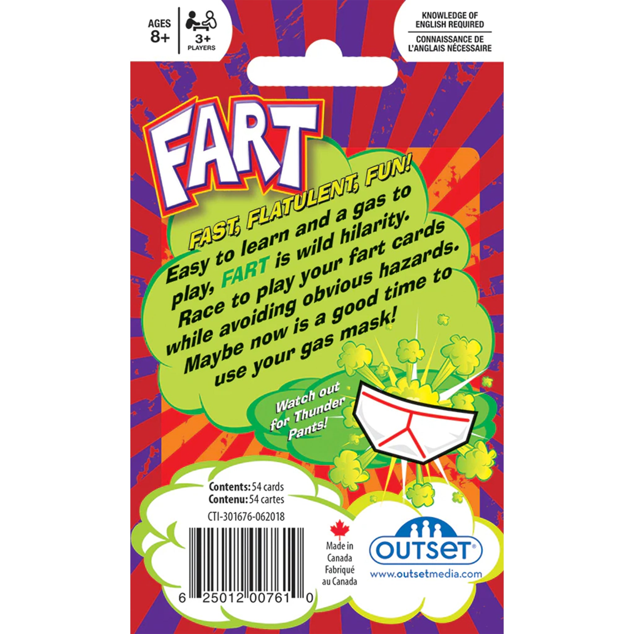 Fart Explosive Card Game