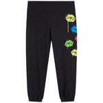 Neon Lips Cozy Knit Jogger - Denny's
