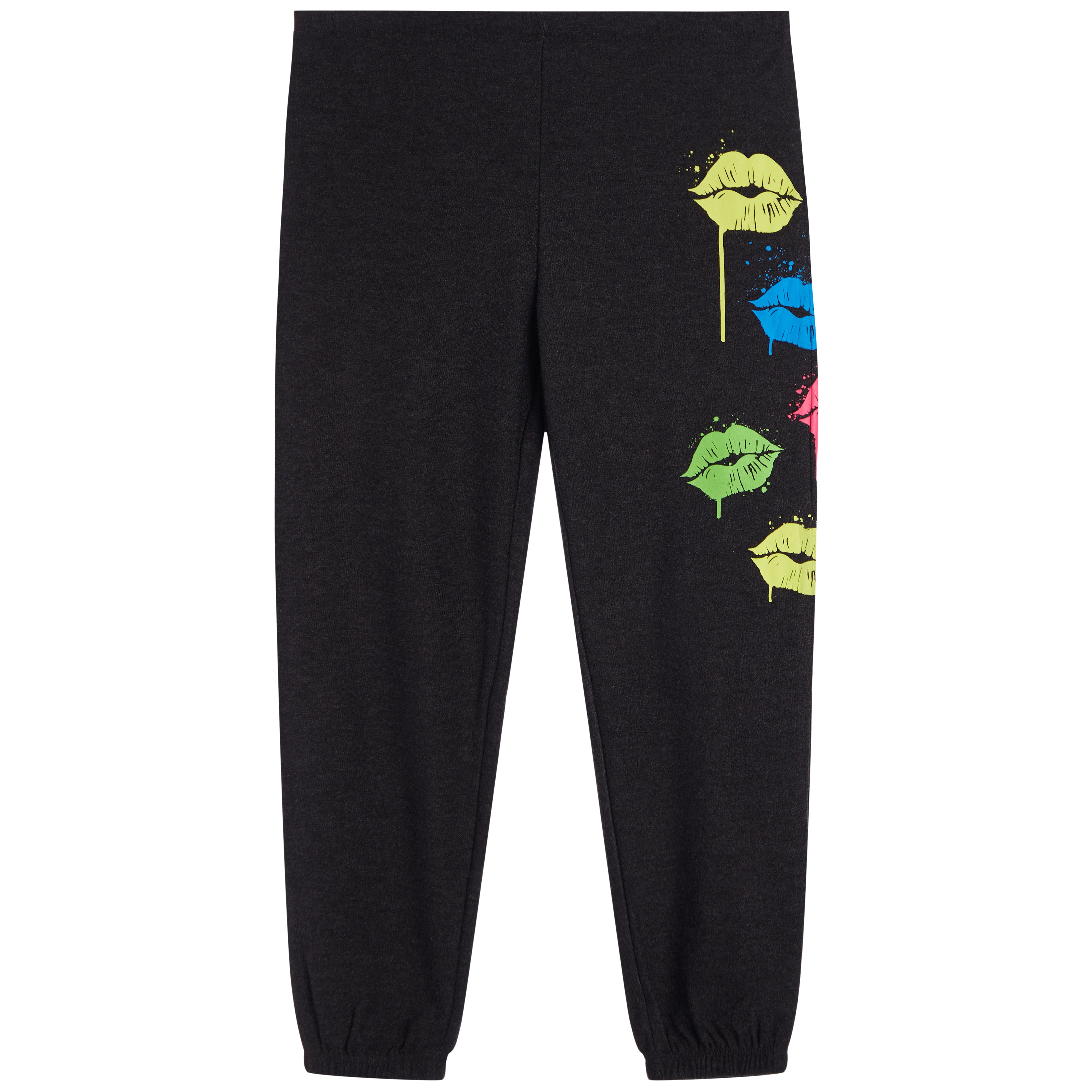 Neon Lips Cozy Knit Jogger - Denny's