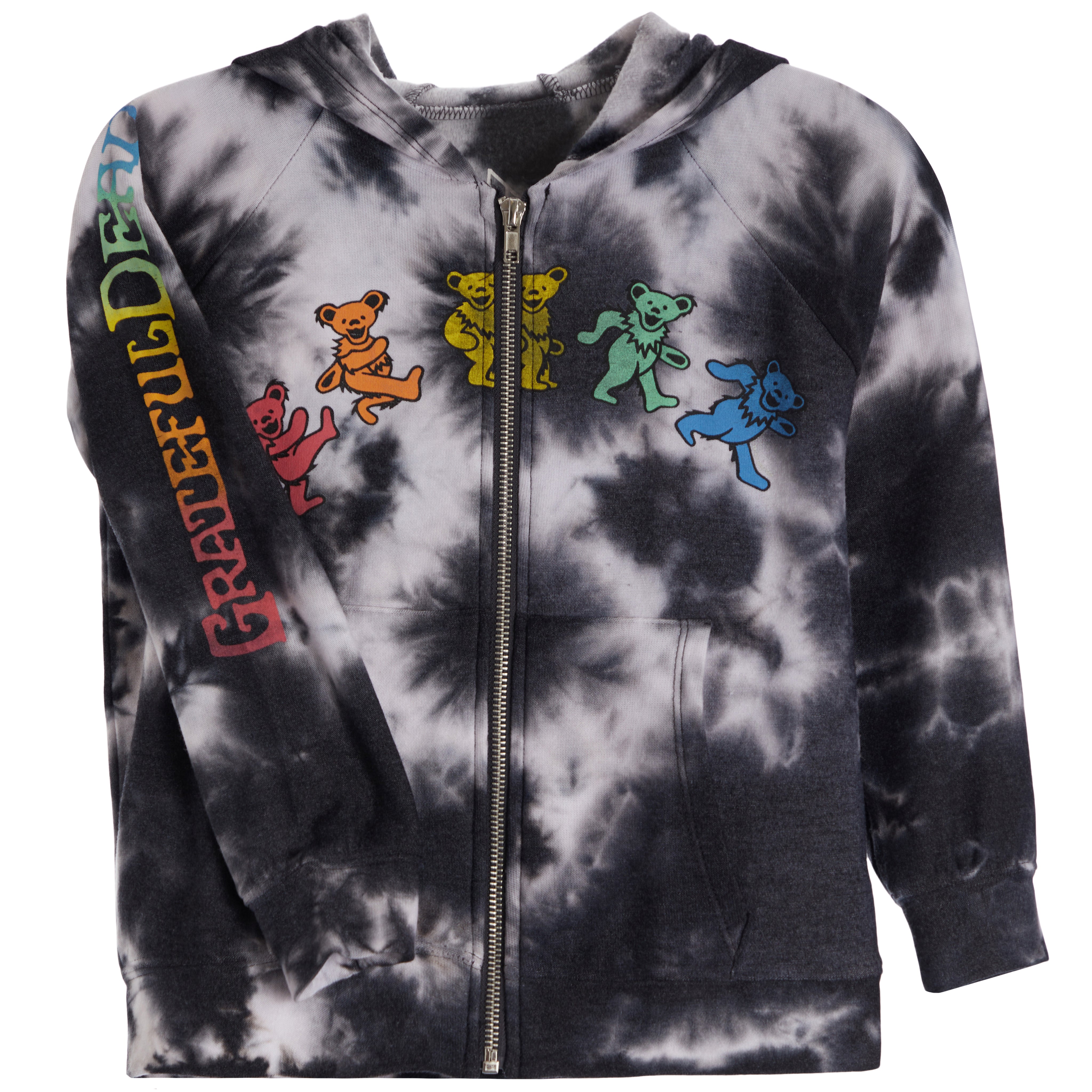 Tie Dye Grateful Dead Zip Hoodie - Denny's