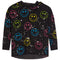 Allover Neon Smiley Face Hoody - Denny's