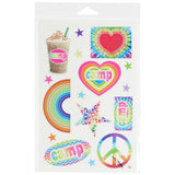 Camp Burst 6x9 Cling It