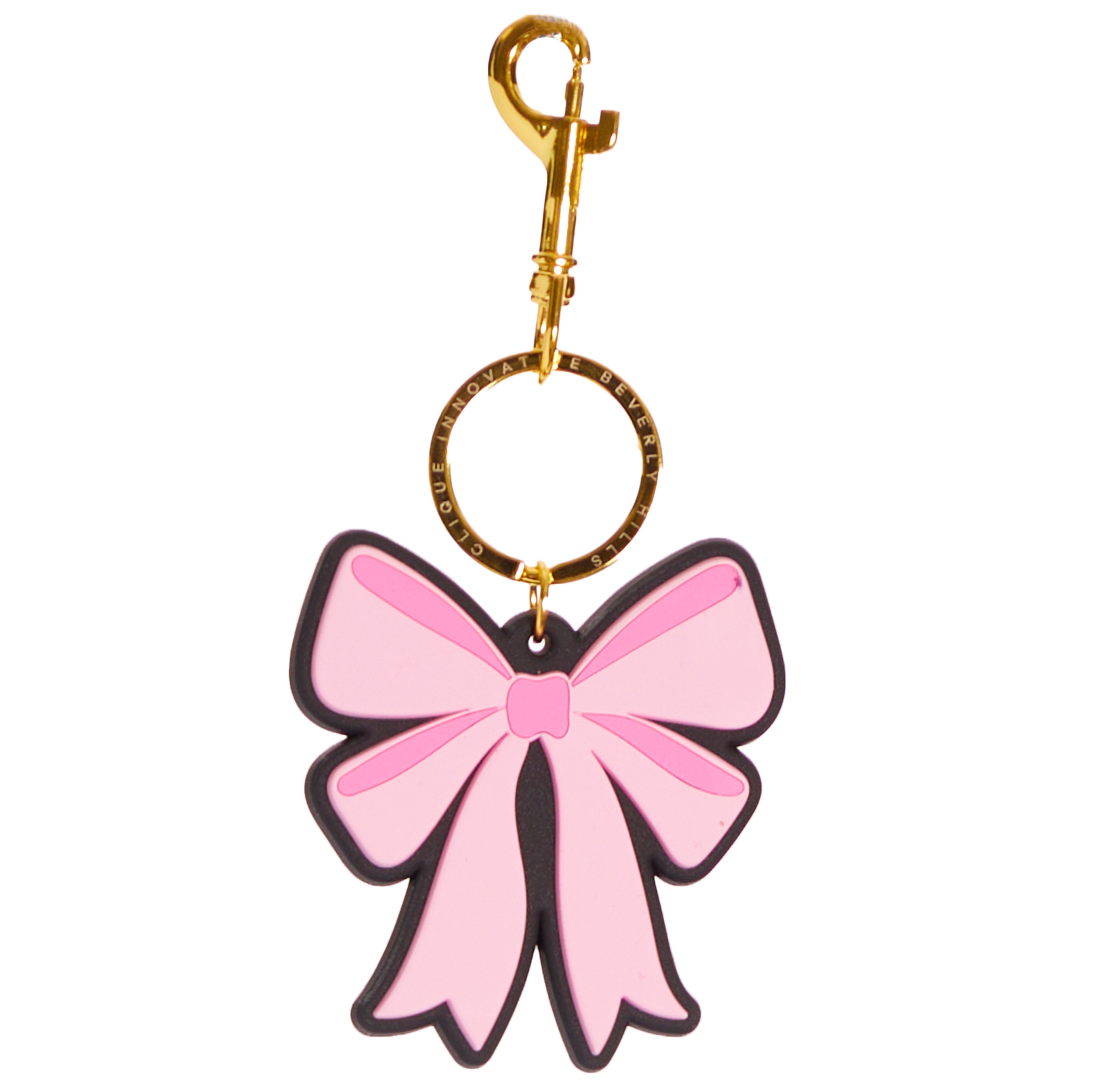 Pink Bow Bag Charm - Denny's